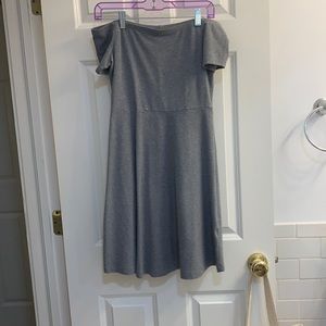 grey summer dress